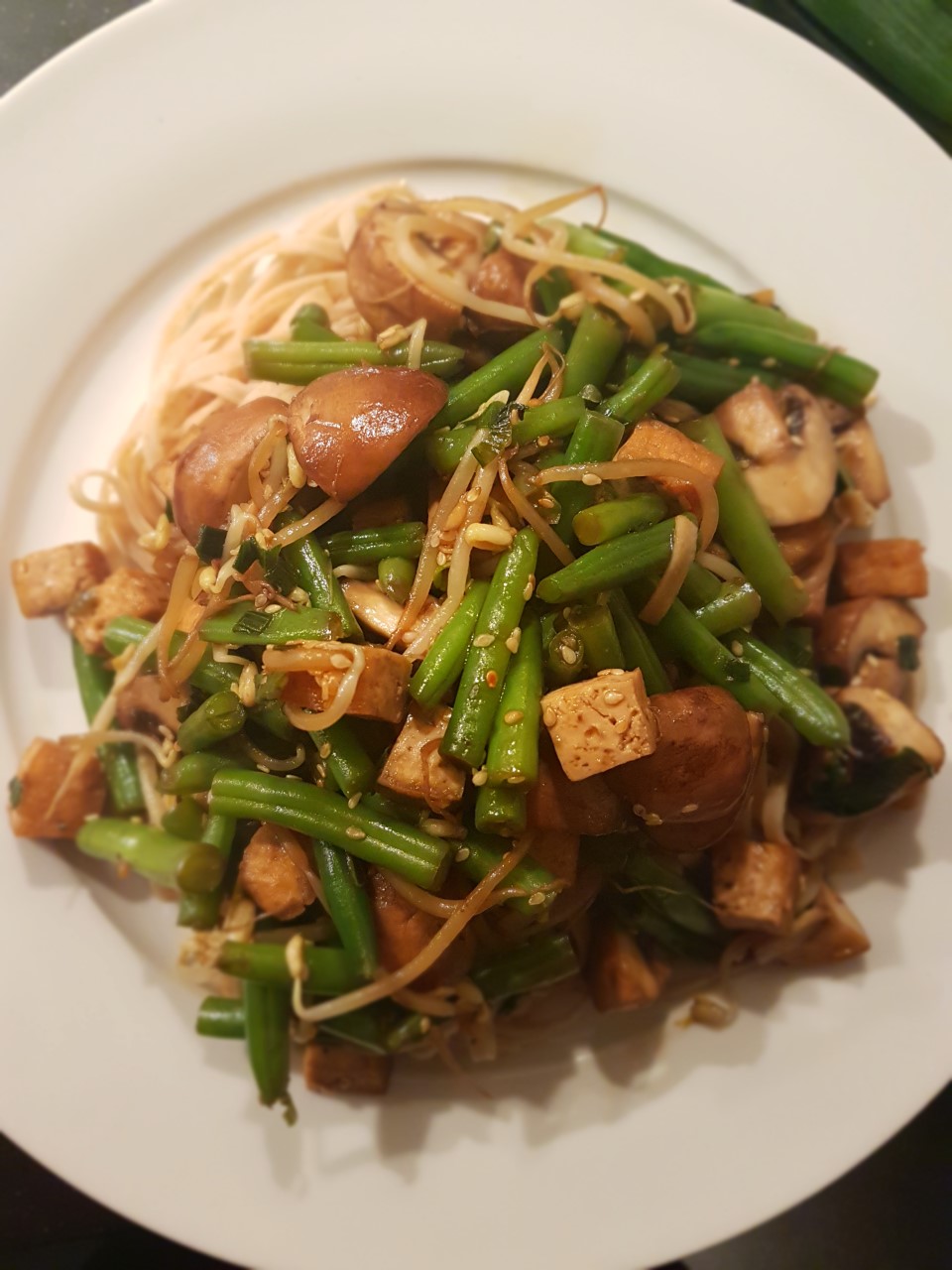 Recept: Tofu met champignons en sperzieboontjes | Gym Fitness
