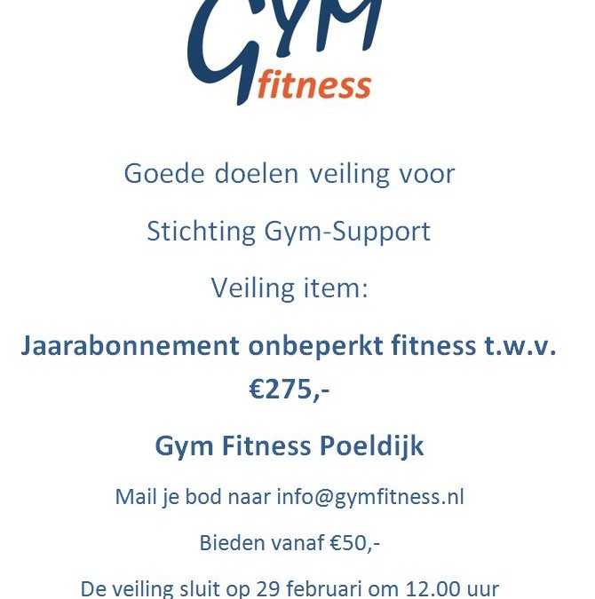 – Gestart: 6e Goede doelen veiling