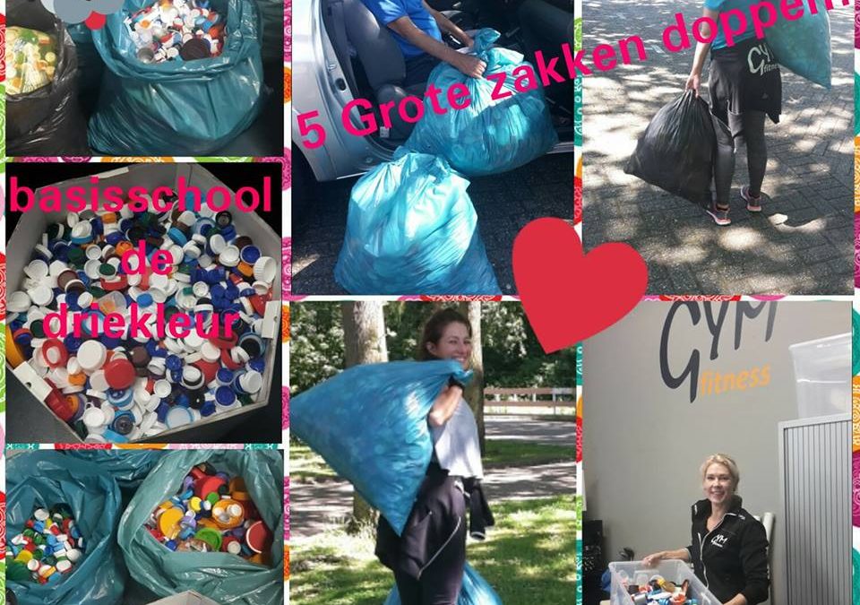 – Doppen sparen voor blindegeleidehonden