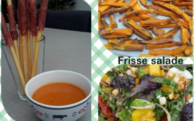 – Recept: Geroosterde tomaten-paprika soep en zoete aardappel friet met salade
