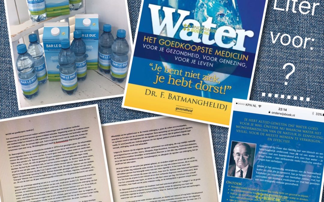 – Actie: Drink genoeg water!