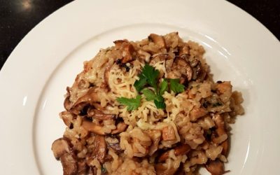 – Recept: Paddenstoelen risotto uit de oven