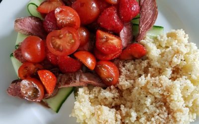 – Recept: Aardbeien salade met couscous
