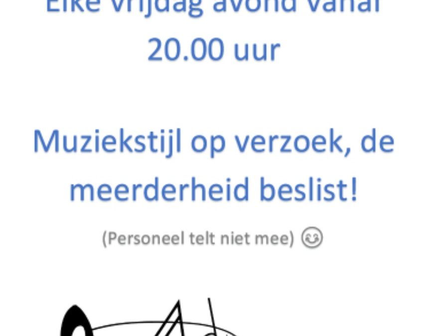 – Vrijdagavond muziek!