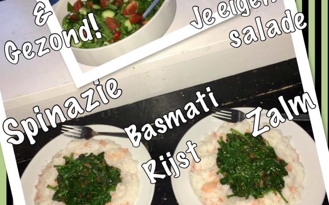 – Recept: Basmati rijst met zalm en spinazie