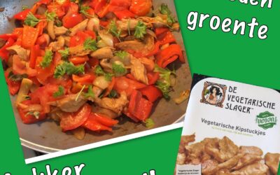 – Recept: Snelle vegetarische groente roerbak