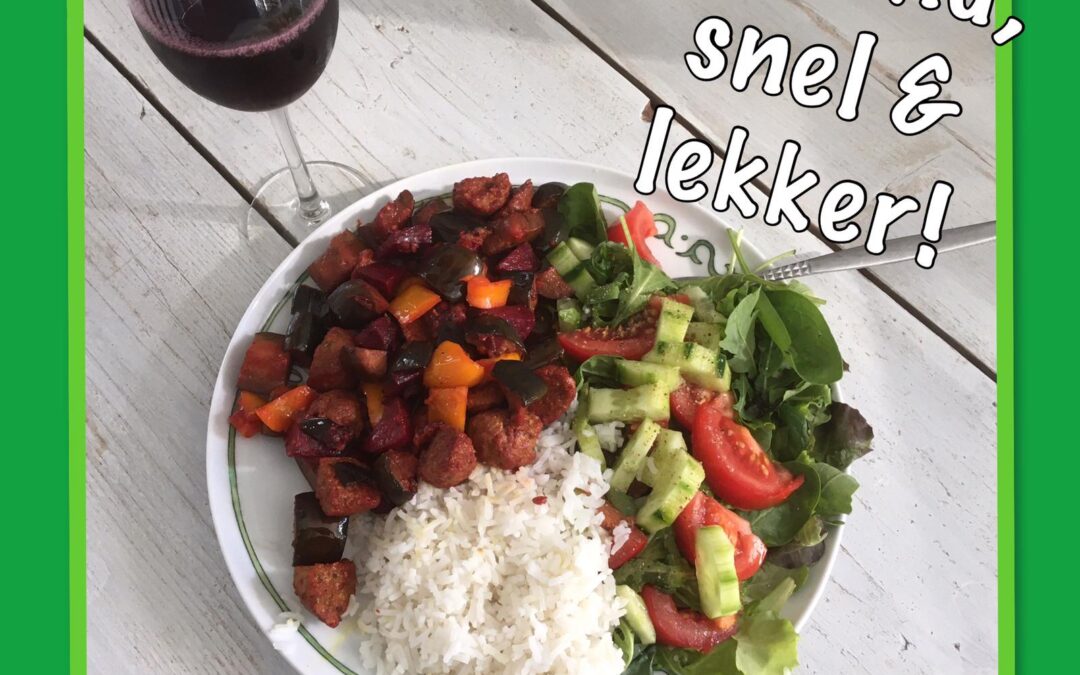 – Recept: Vegetarische snelle roerbak