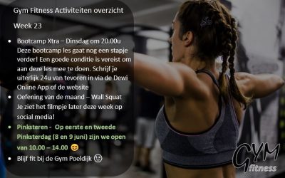 Overzicht week 23
