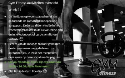Overzicht week 24