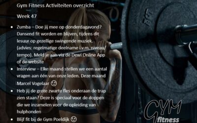 Overzicht week 47